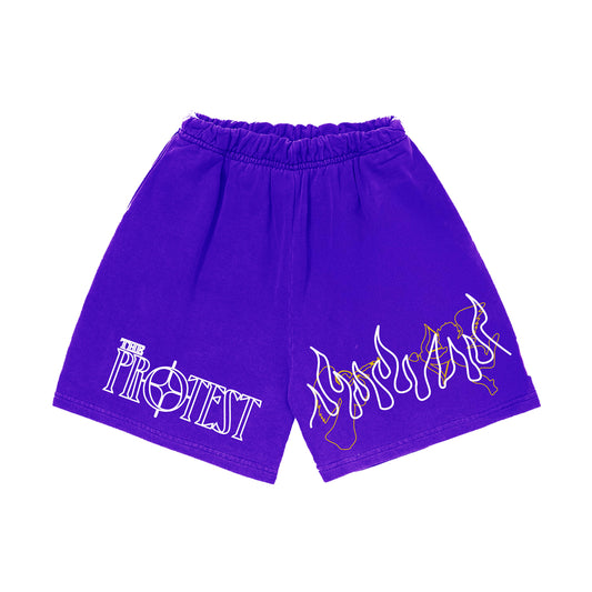 Shorts The Protest Flame - Purple