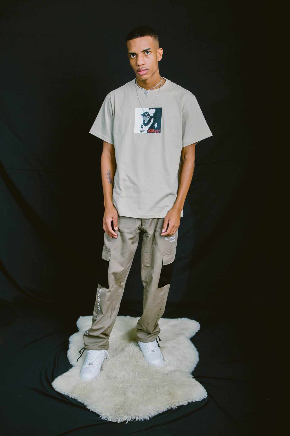 The Protest Cargo Pants - Brown