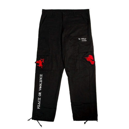 The Protest Cargo Pants - Black